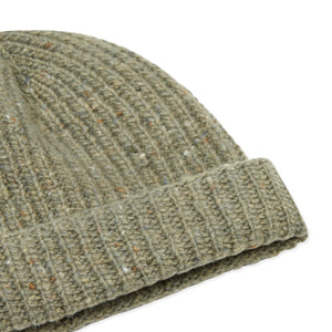 Burrows & Hare Donegal Wool Beanie Hat - Pear - Burrows and Hare