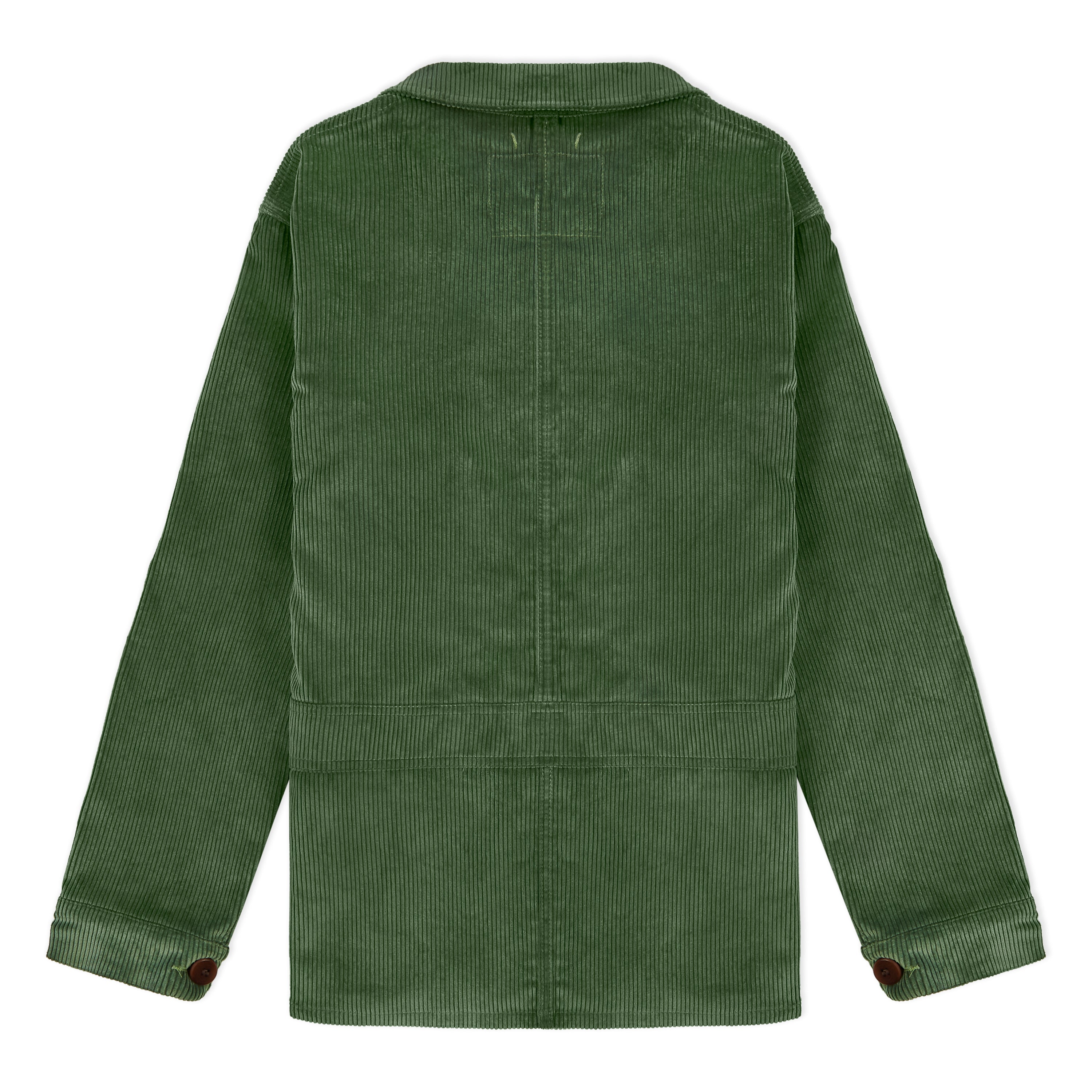 Burrows & Hare Cord Workwear Jacket - Mint - Burrows and Hare