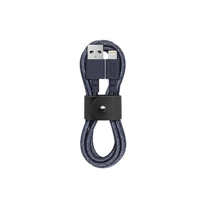 Native Union Belt Cable USB-A to Lightning -Indigo - Burrows and Hare