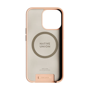 Native Union Classic Magnetic iPhone Case - Peach (iPhone 13 Pro) - Burrows and Hare
