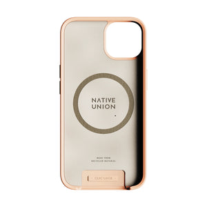 Native Union Clic Pop Magnetic iPhone Case - Peach (iPhone 13) - Burrows and Hare
