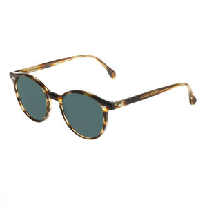 TBD Eyewear Cran Sunglasses - Light Havana/Green - Burrows and Hare