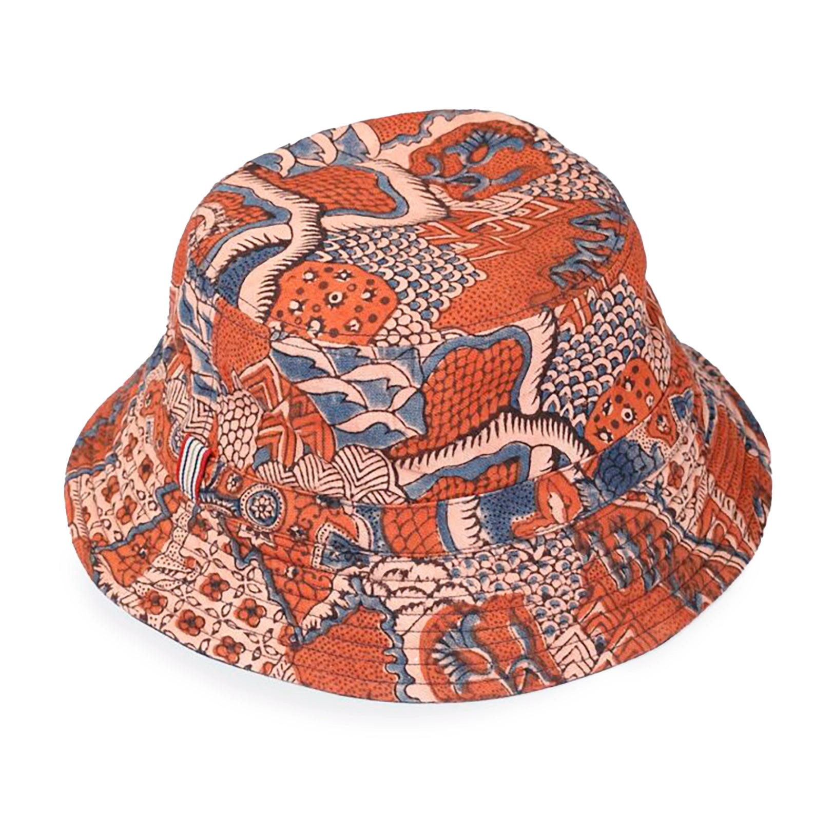 Kardo Quilted Bucket Hat - Ajrakh