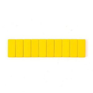 Blackwing Replacement Erasers Pack of 10 - Yellow - Burrows and Hare