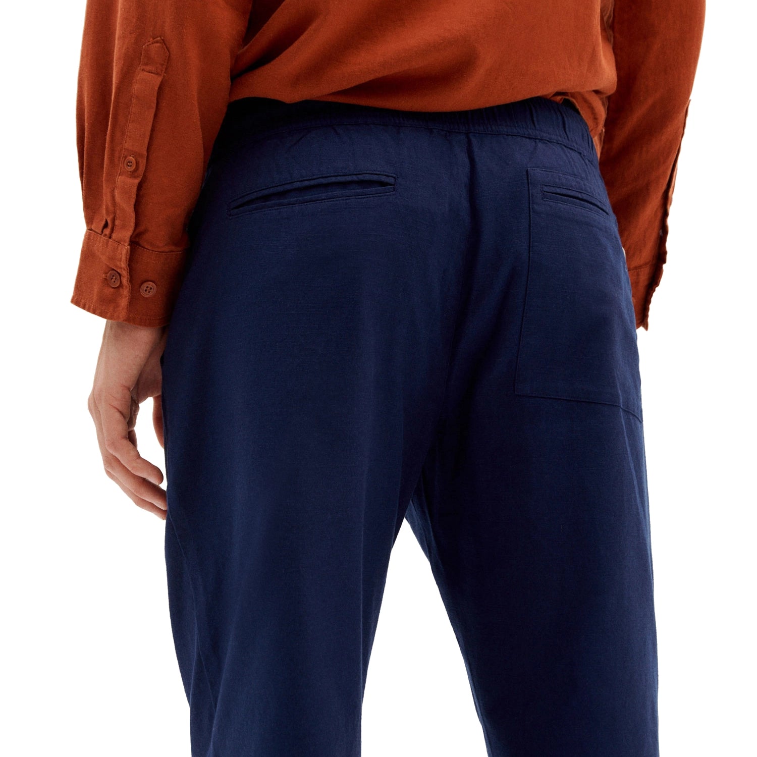 Thinking Mu Light Travel Pant - Blue Night