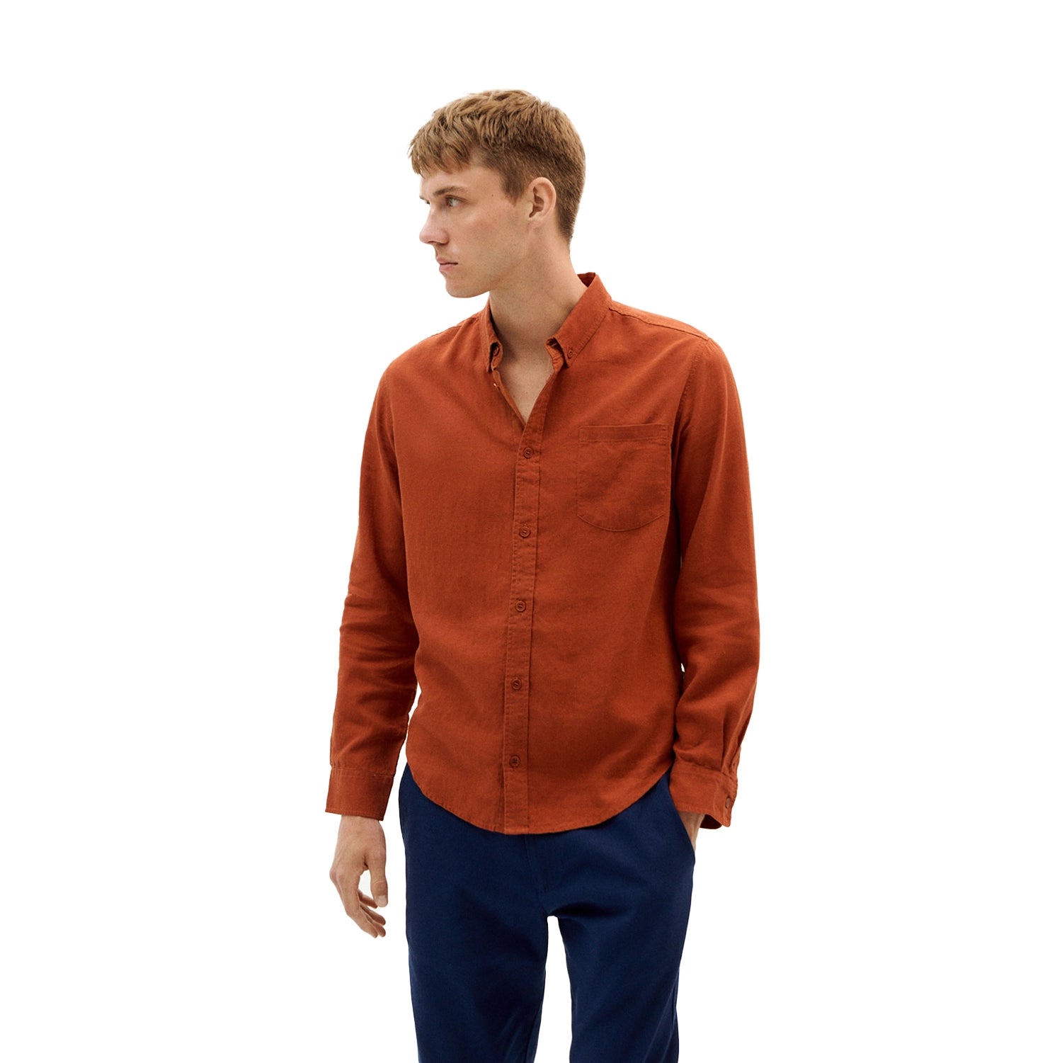 Hemp Ant Shirt - Clay Red