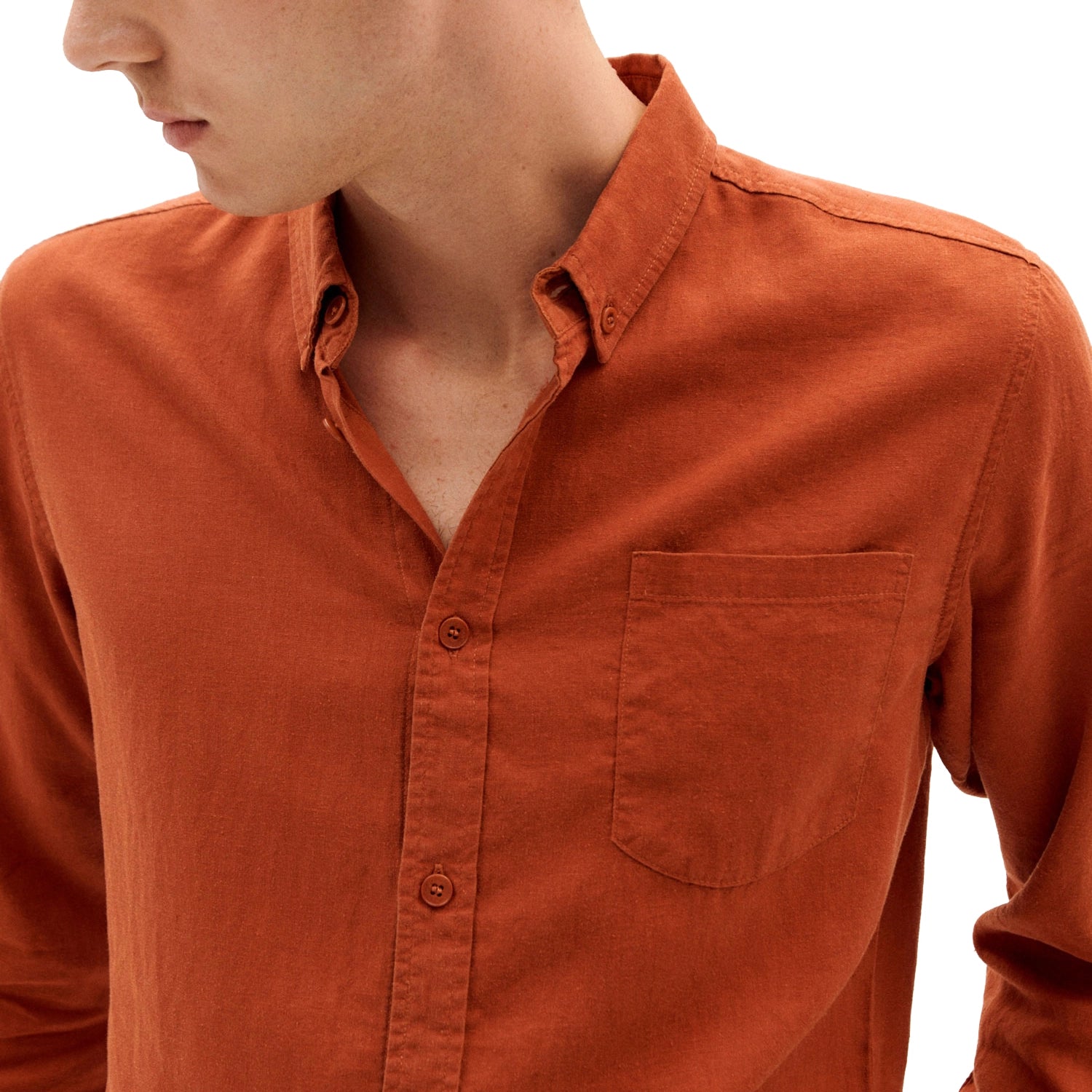 Hemp Ant Shirt - Clay Red