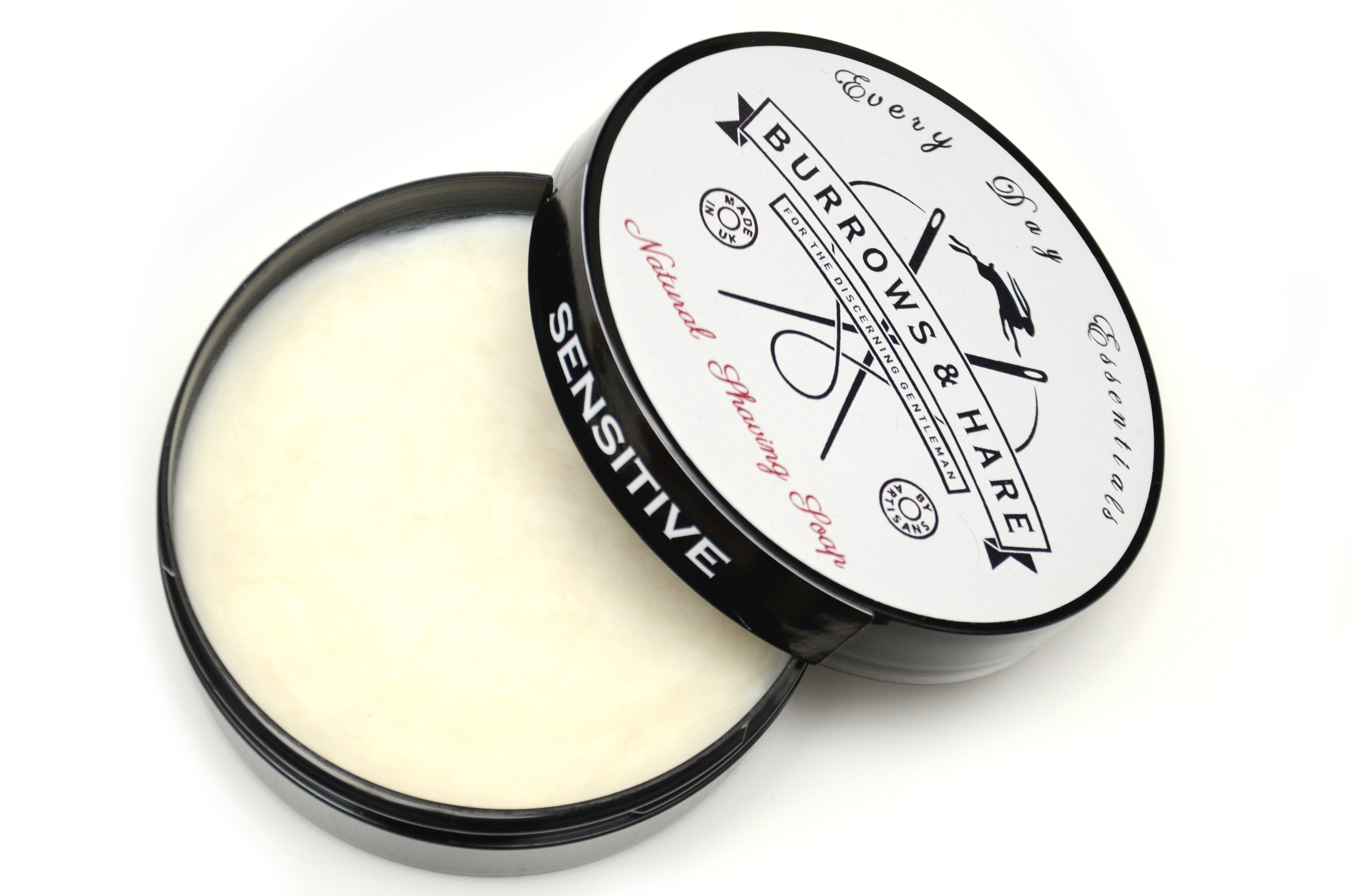 Burrows and Hare Shaving Soap - Sensitive - Burrows and Hare