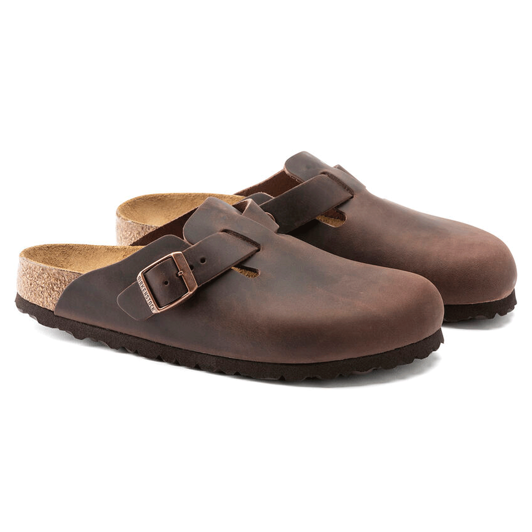 Boston Clogs - Oiled Leather Habana