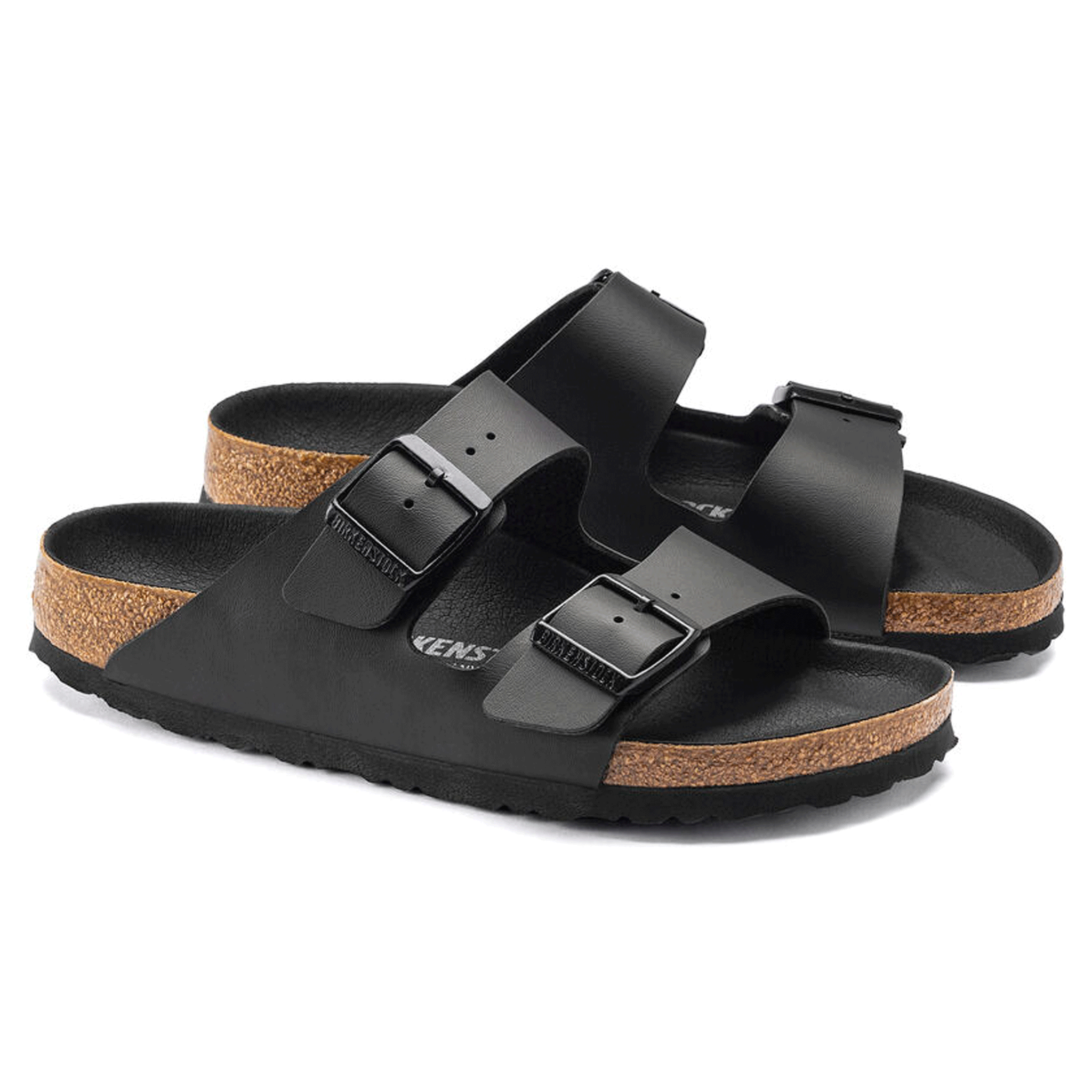 BIRKENSTOCK Arizona Sandal - Birko-Flor Triples Black